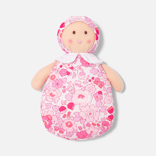 Josephine Liberty fabric rattle doll