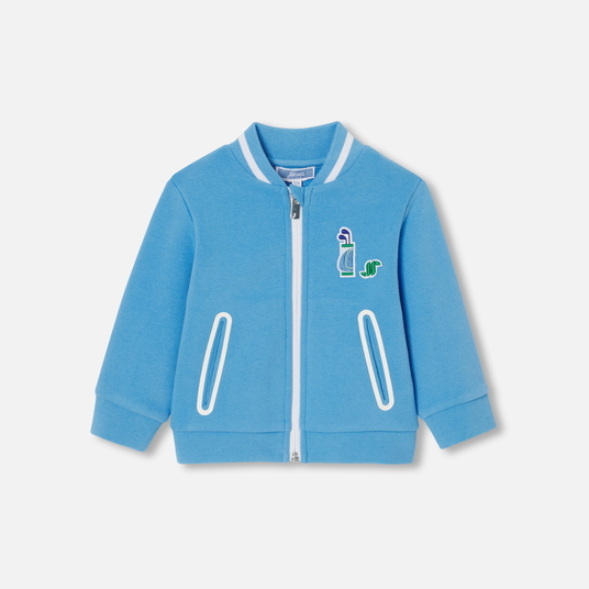 Baby boy zip-up sweatshirt