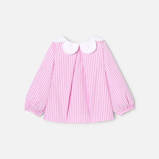 Baby girl striped blouse