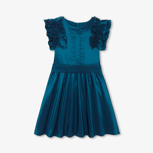 Girl taffeta dress