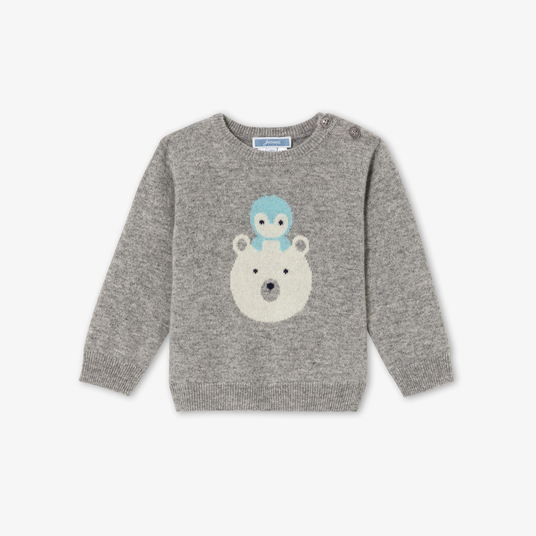 Baby boy cashmere sweater