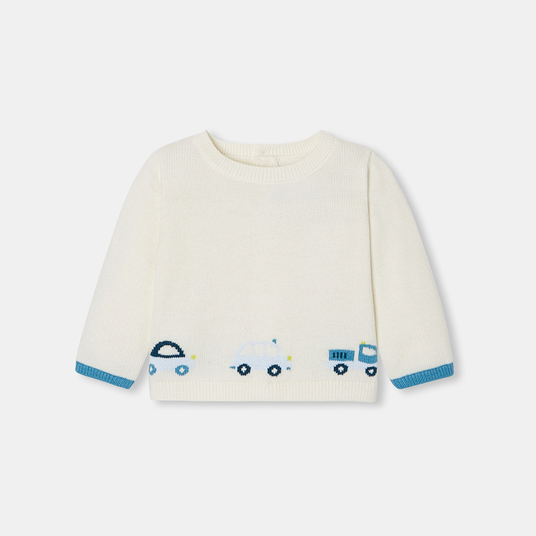 Baby boy jersey jumper